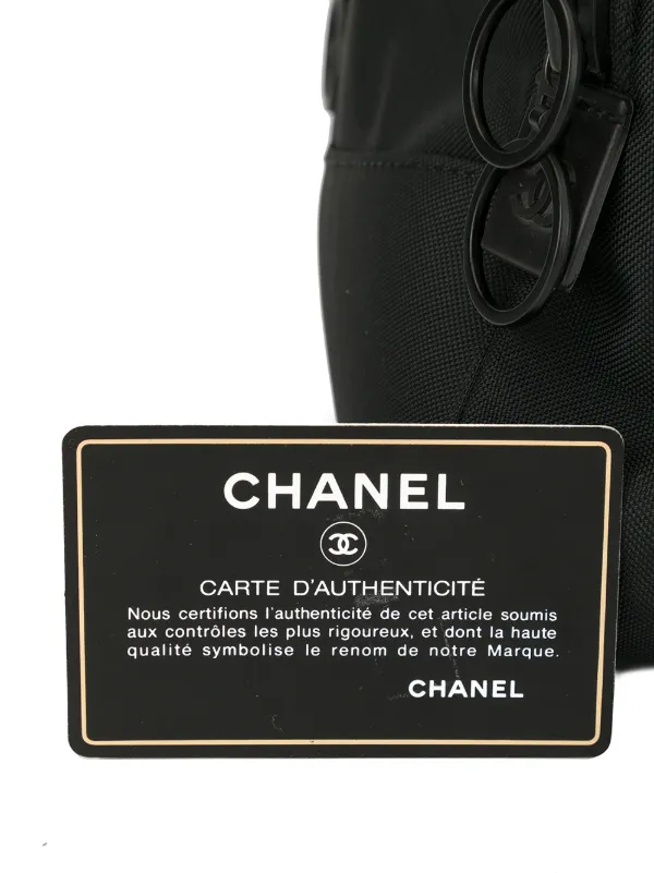 CHANEL Pre-Owned Sport Line ボストンバッグ | ブラック | FARFETCH JP