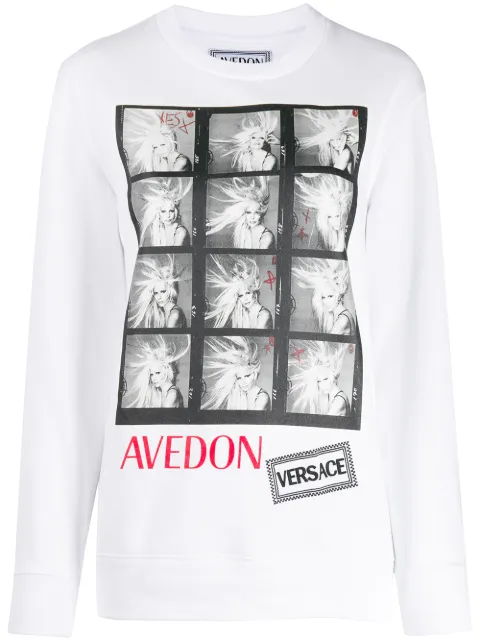 Versace Avedon photo print T-shirt
