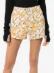Versace Baroque print denim shorts