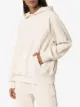 Les Tien cropped cotton hoodie