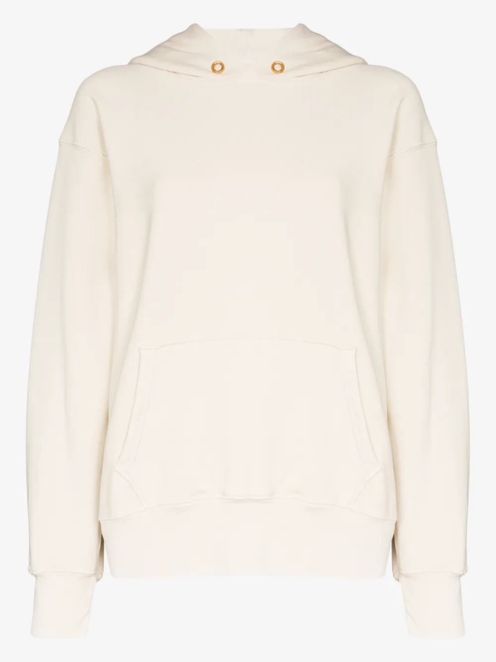LES TIEN CROPPED COTTON HOODIE,CF100114499678