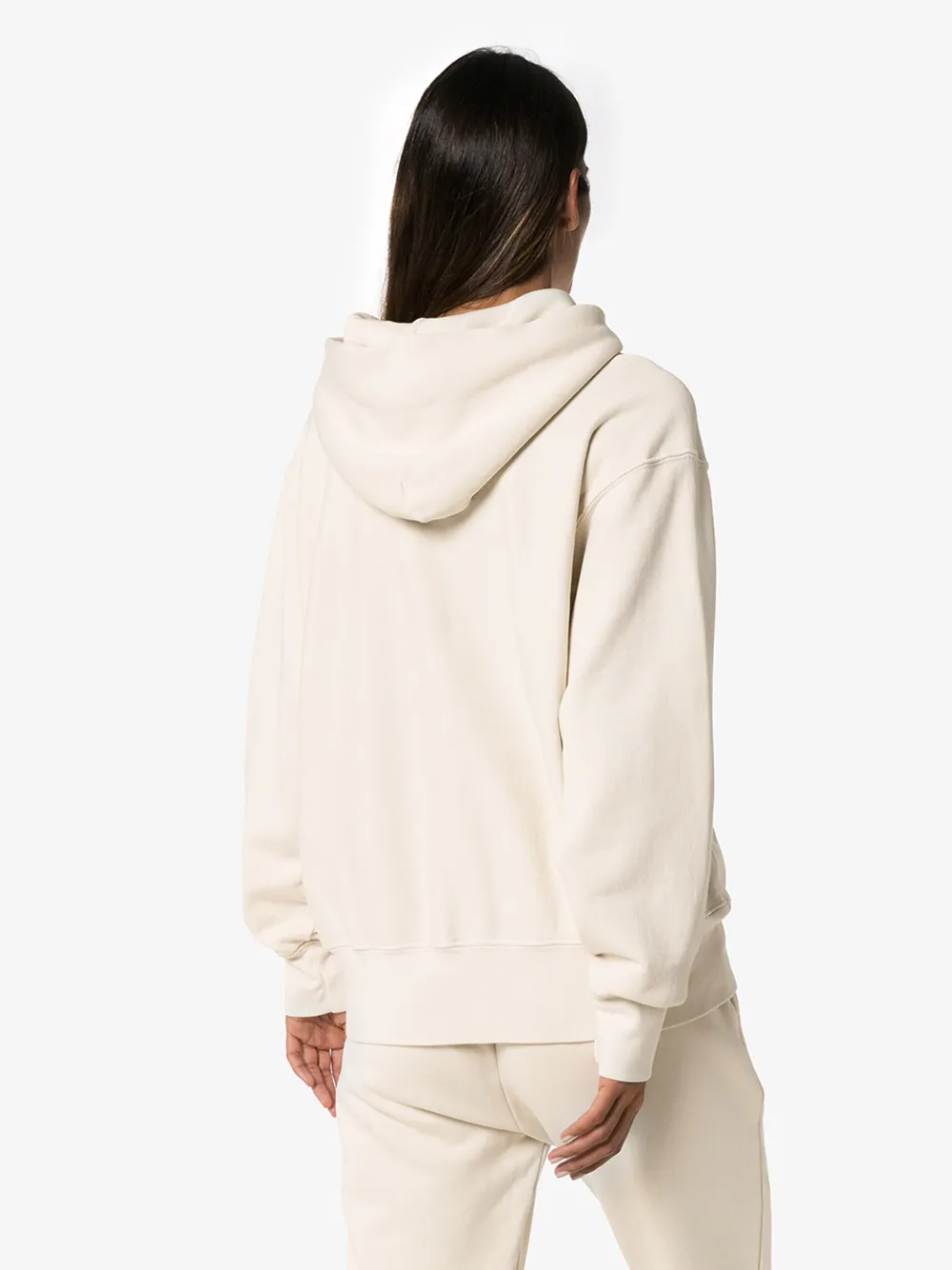 LES TIEN CROPPED COTTON HOODIE,CF100114499678
