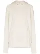 Image 1 of Les Tien cropped cotton hoodie