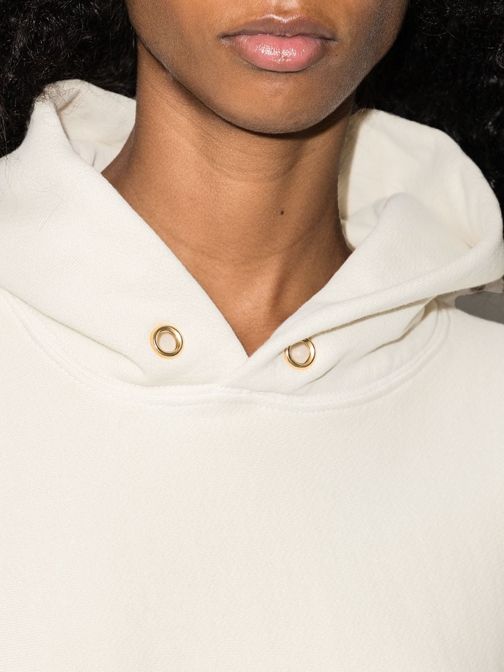 Les Tien Cropped Cotton Hoodie - Farfetch