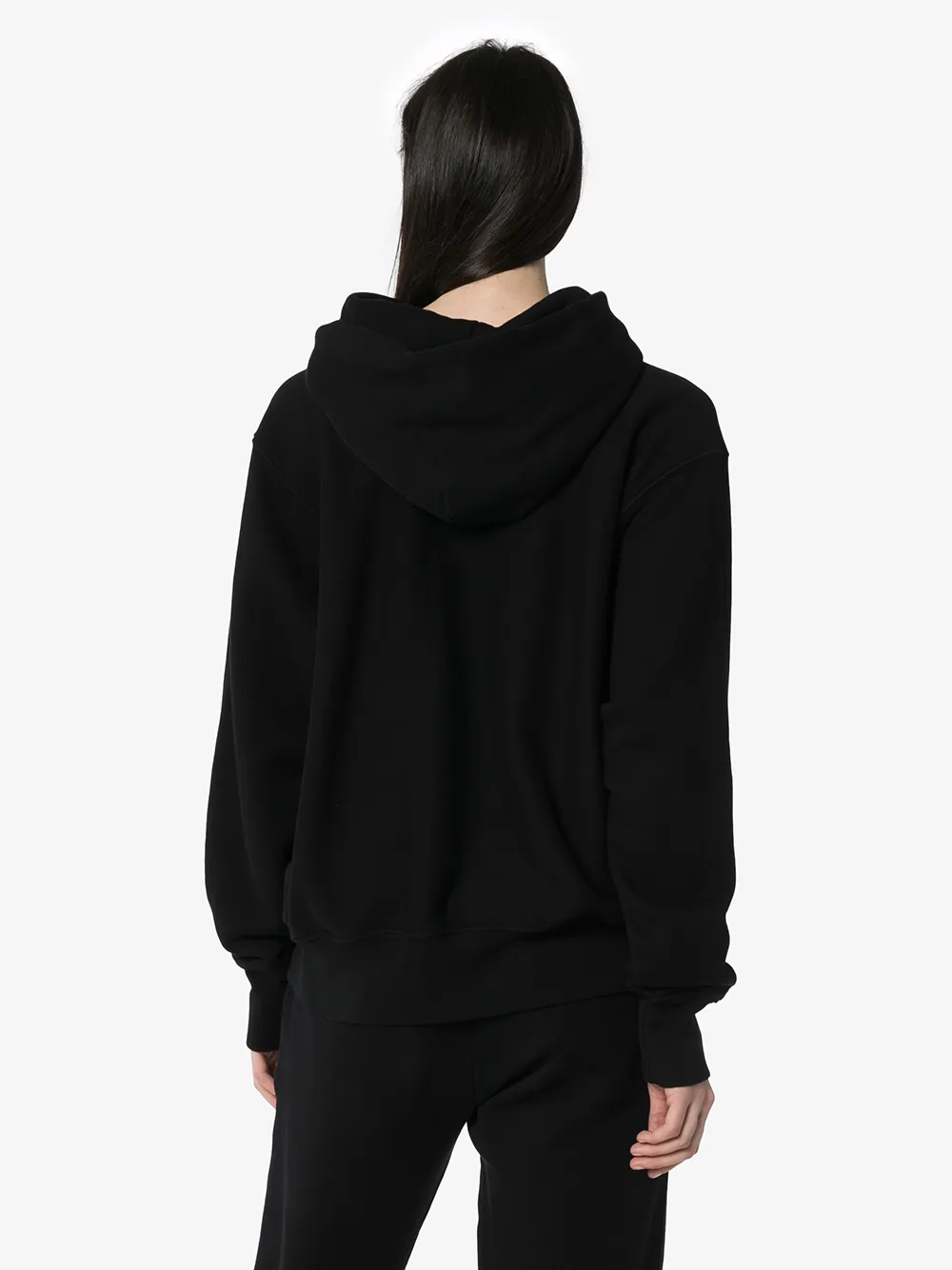 LES TIEN CROPPED COTTON HOODIE,CF100114499872