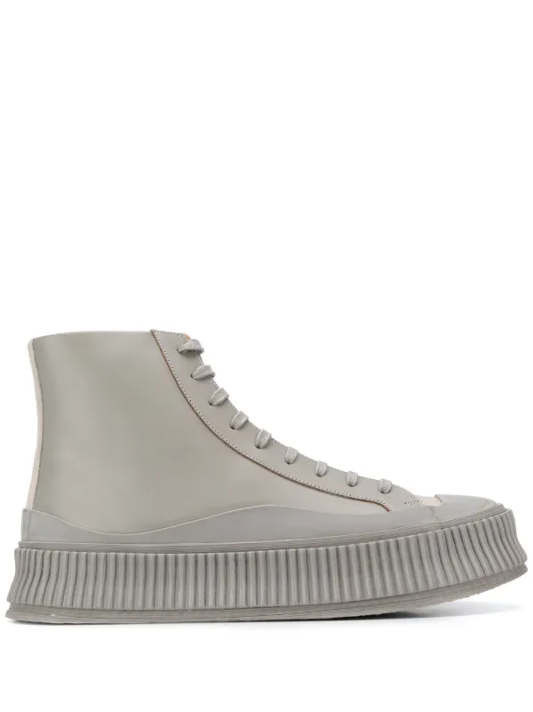 jil sander platform sneakers
