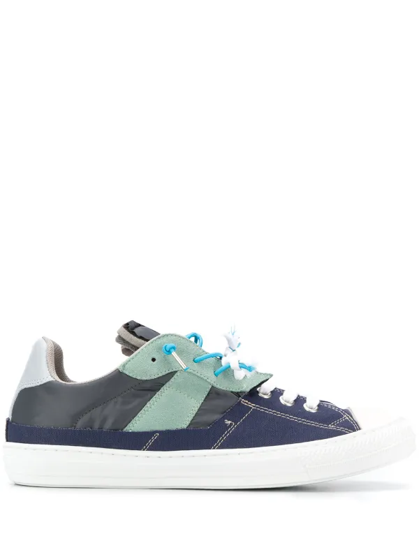 maison margiela spliced low top sneakers