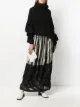 الصورة 2 من Comme Des Garçons Pre-Owned تنورة طويلة بشرائط 1990