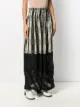 Comme Des Garçons Pre-Owned تنورة طويلة بشرائط 1990