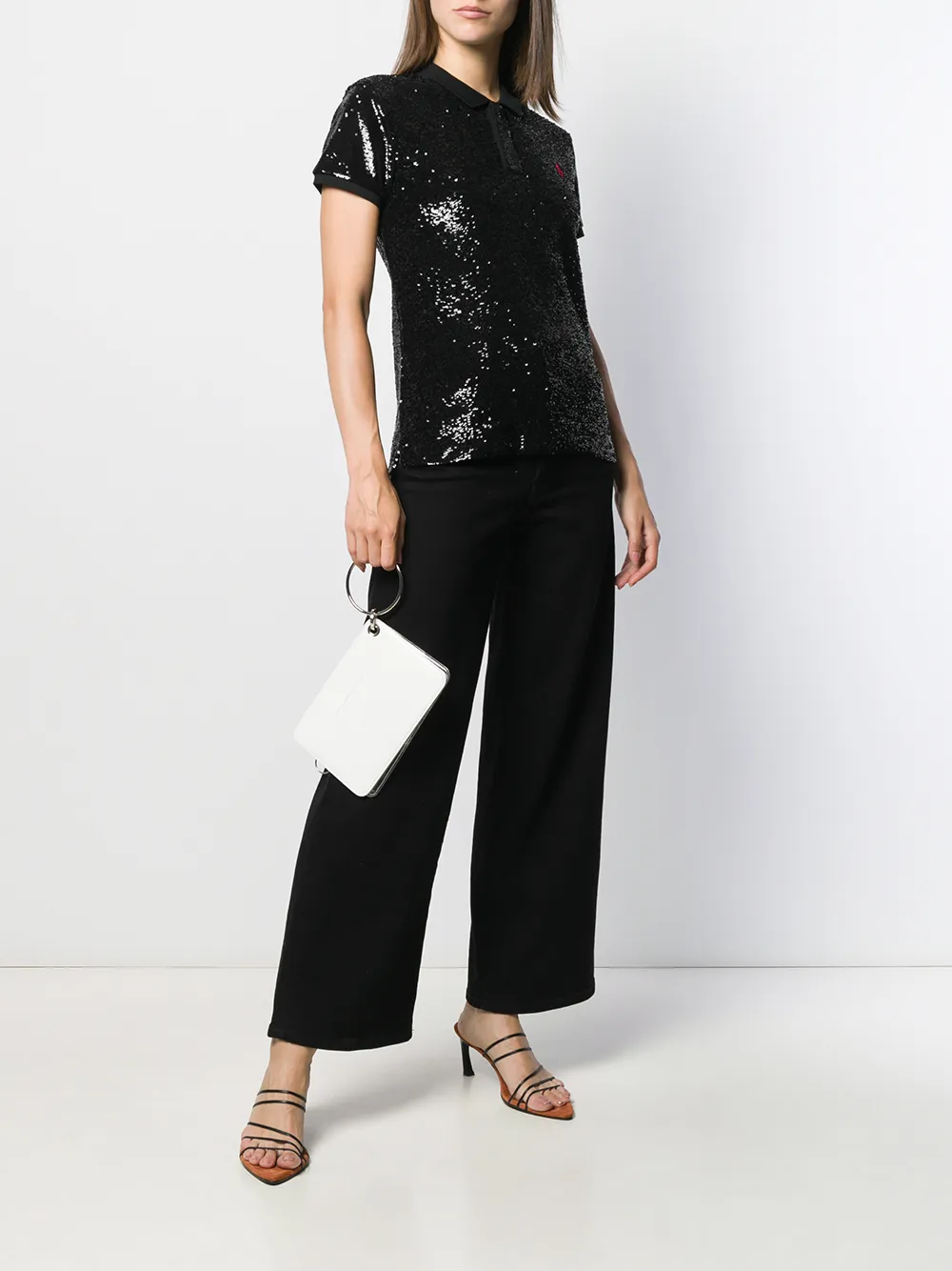 ralph lauren sequin top