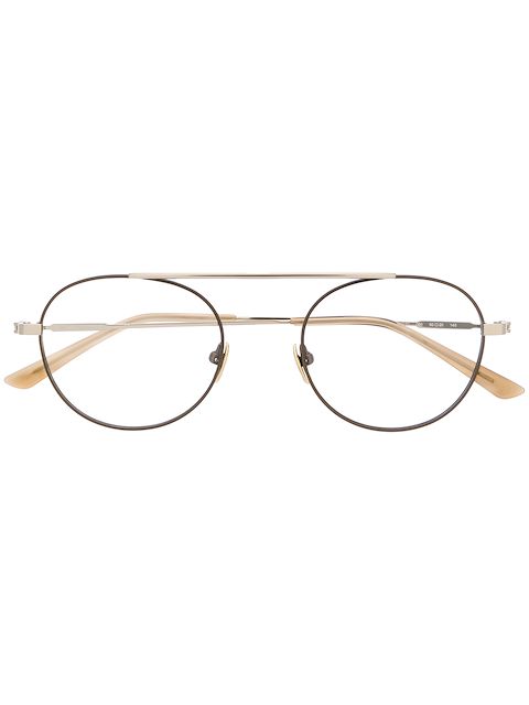 Calvin Klein pilot-frame glasses