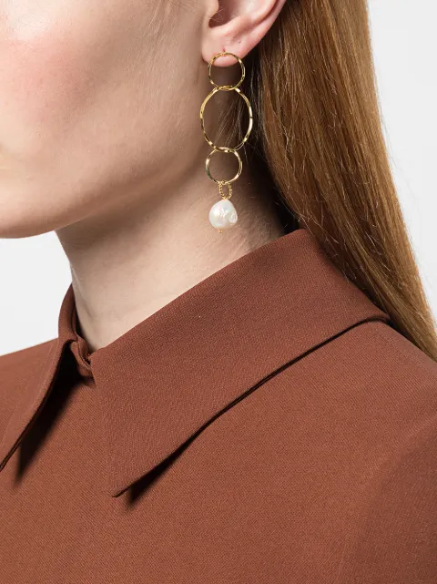 LIZZIE FORTUNATO THE LAKE CITY EARRINGS