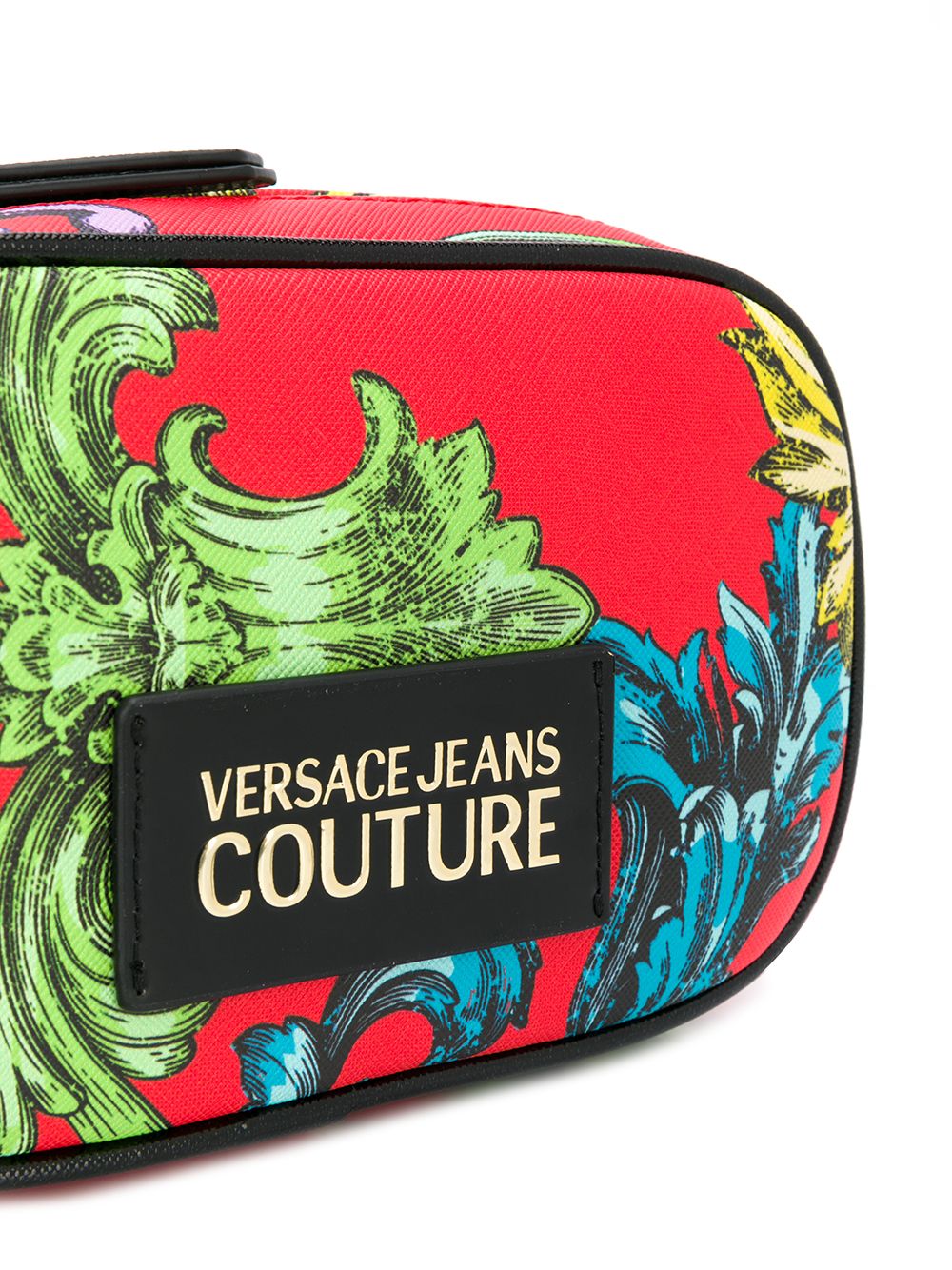 фото Versace jeans couture поясная сумка из сафьяновой кожи