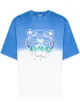Image 1 of Kenzo Tiger logo embroidered T-shirt