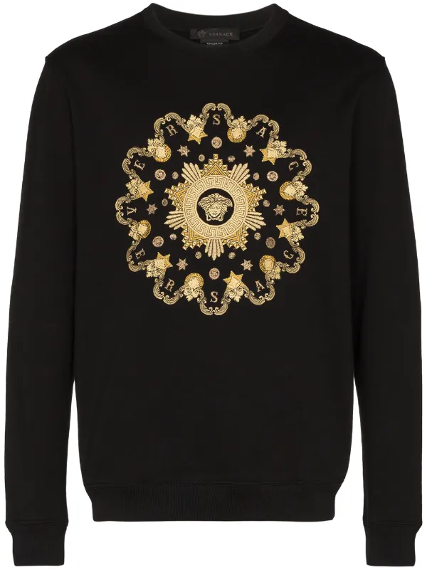 versace jumper gold