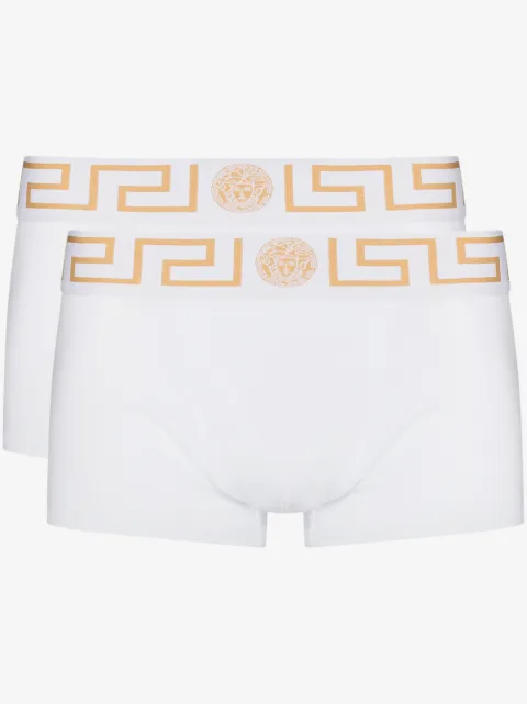Versace lot de deux boxers Greca Border