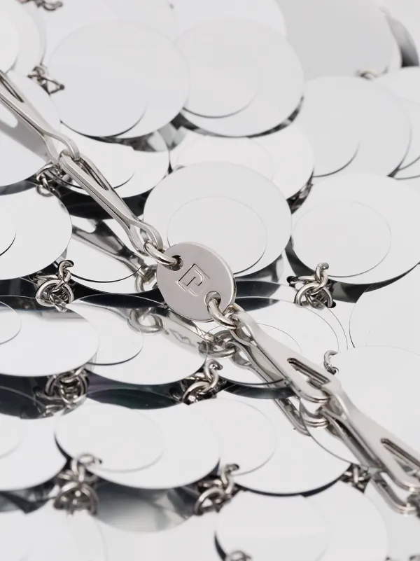 【RABANNE】関税込★ショルダーバッグ XTRA 69 Rabanne Nano 69 Shoulder Bag | Silver | FARFETCH