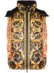 Image 1 sur Versace gilet matelassé imprimé à design réversible