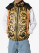 Versace gilet matelassé imprimé à design réversible