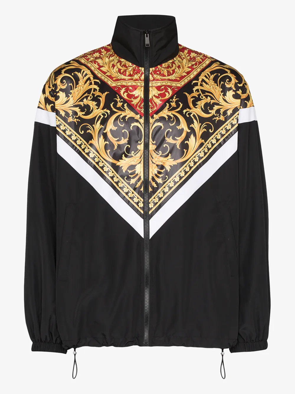 VERSACE LE POP CLASSIQUE BAROQUE PRINT ZIP-UP JACKET,A85246A23253314502907