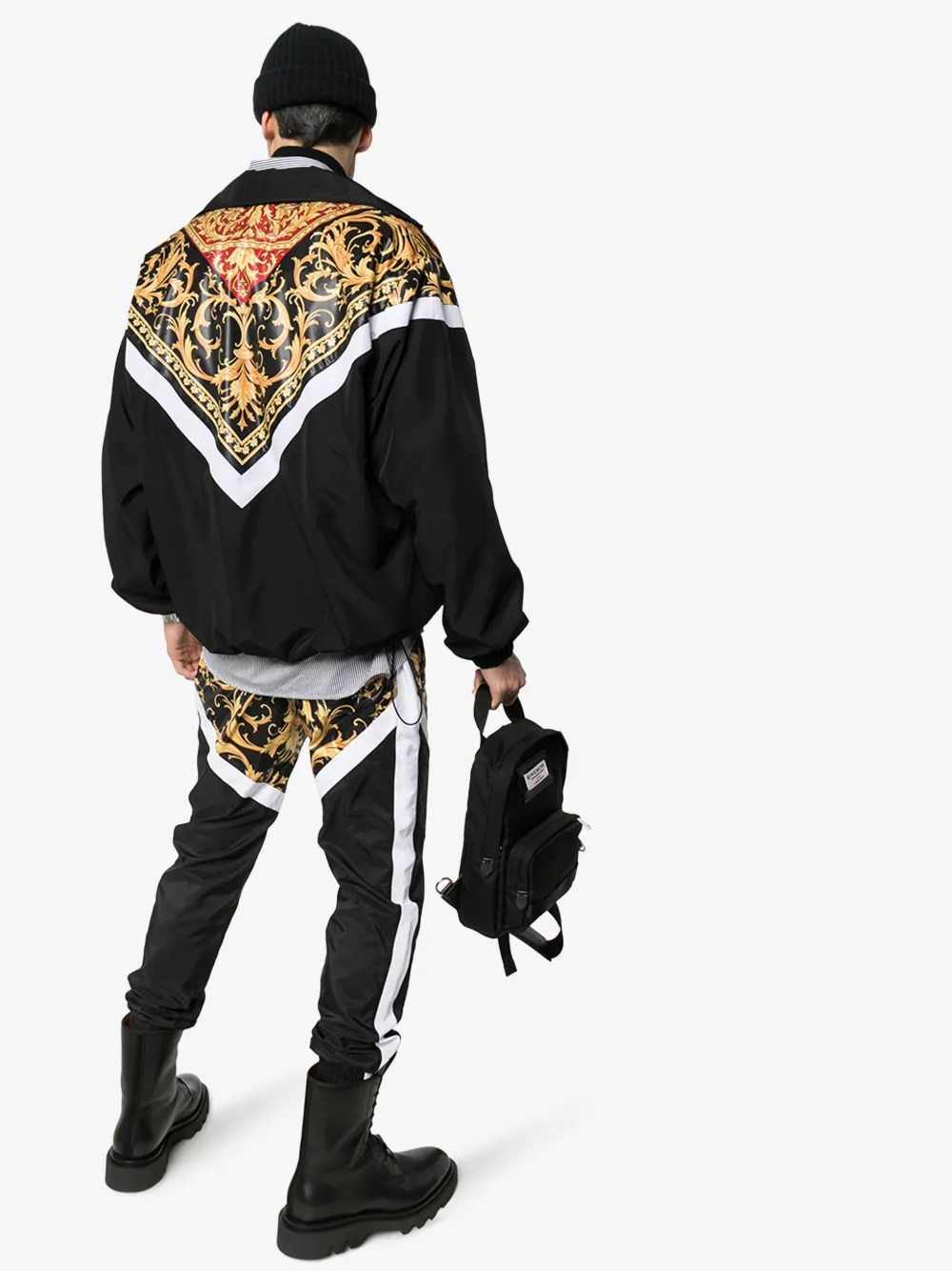 VERSACE LE POP CLASSIQUE BAROQUE PRINT ZIP-UP JACKET,A85246A23253314502907
