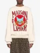 Gucci cat-print logo sweatshirt