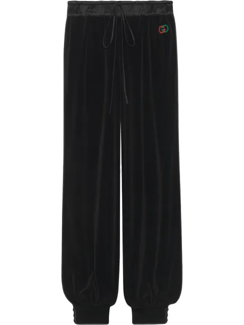 chenille track pants