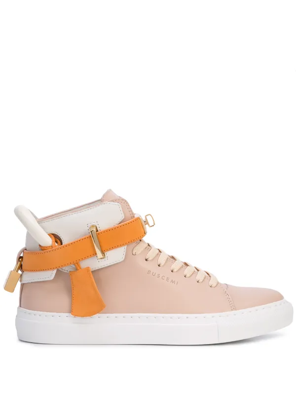 buscemi white high tops
