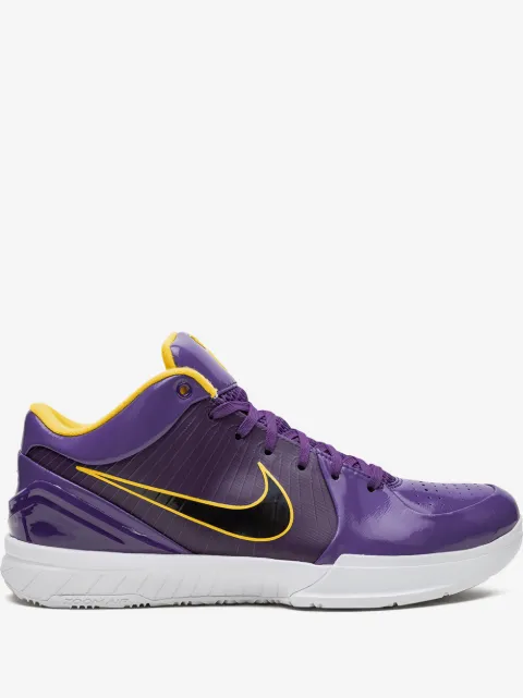 Nike x  Undefeated Kobe 4 Protro "La Lakers" sneakers