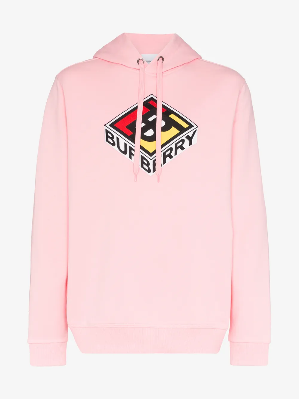 BURBERRY BURBERRY LOGO GRAPHIC HOODIE,802183014503867