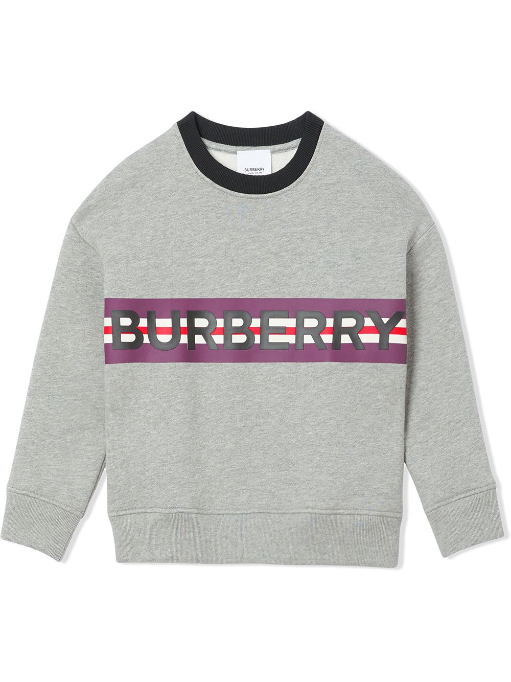 burberry shirt kids grey