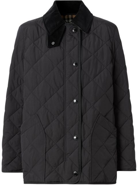 Burberry diamond quilted thermoregulated barn jacket