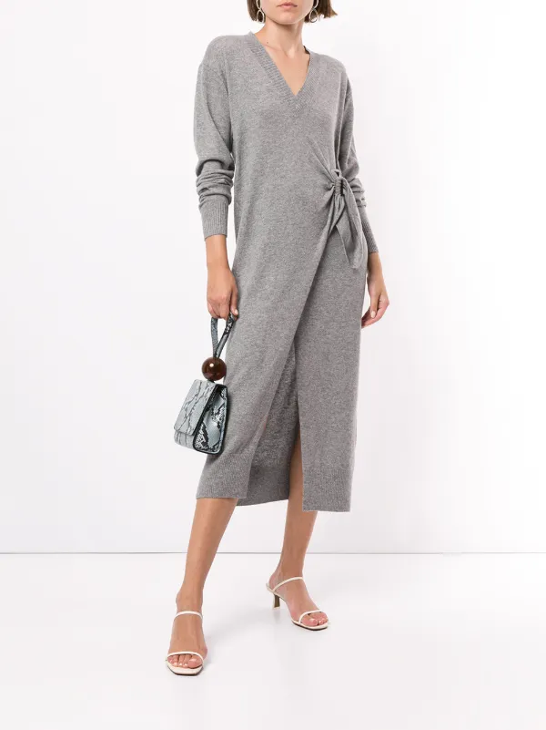 wrap jumper dress