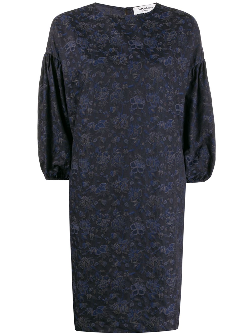 фото YMC платье с цветочным принтом