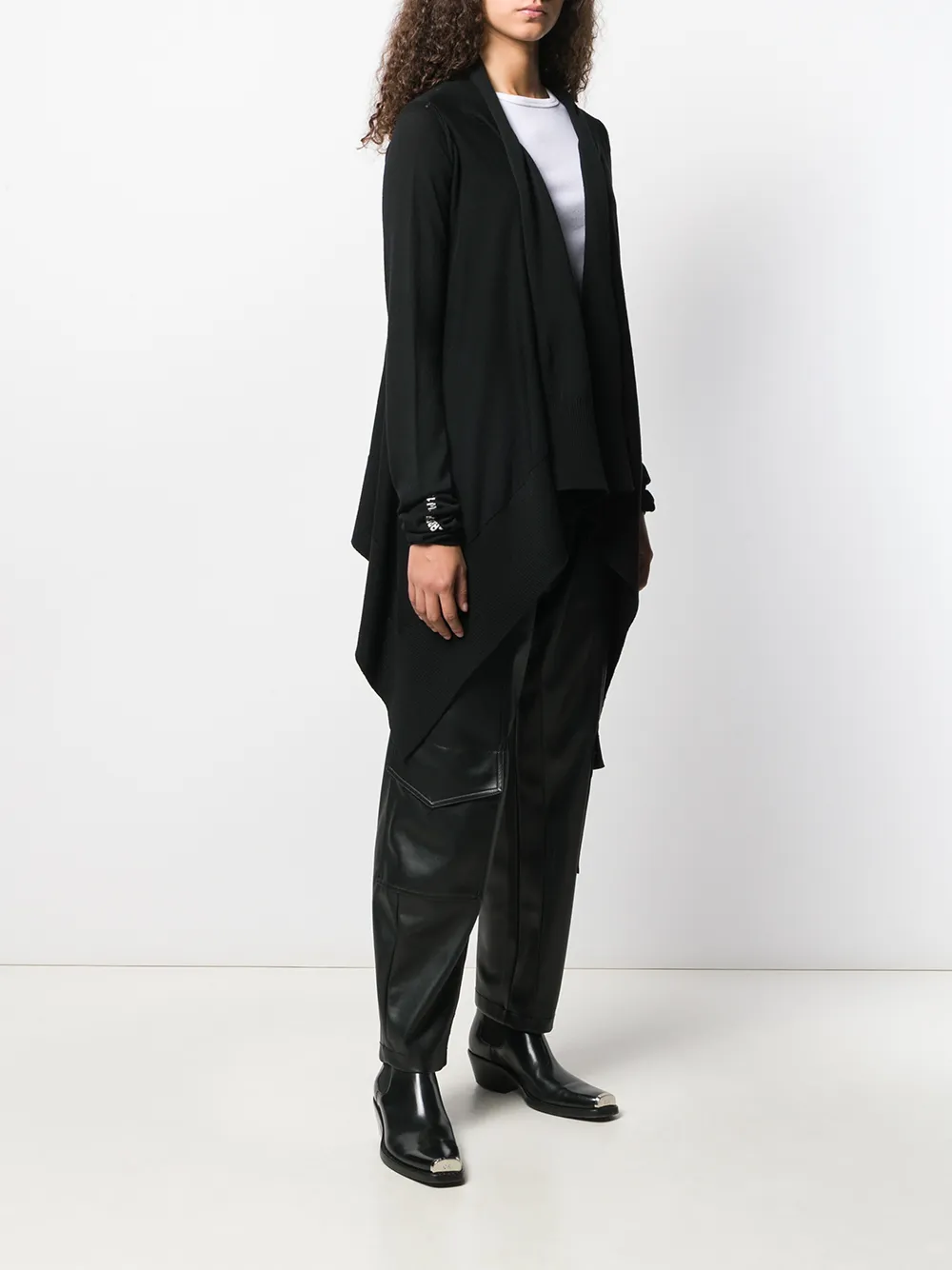 Rick Owens Waterfall Front Cardigan 