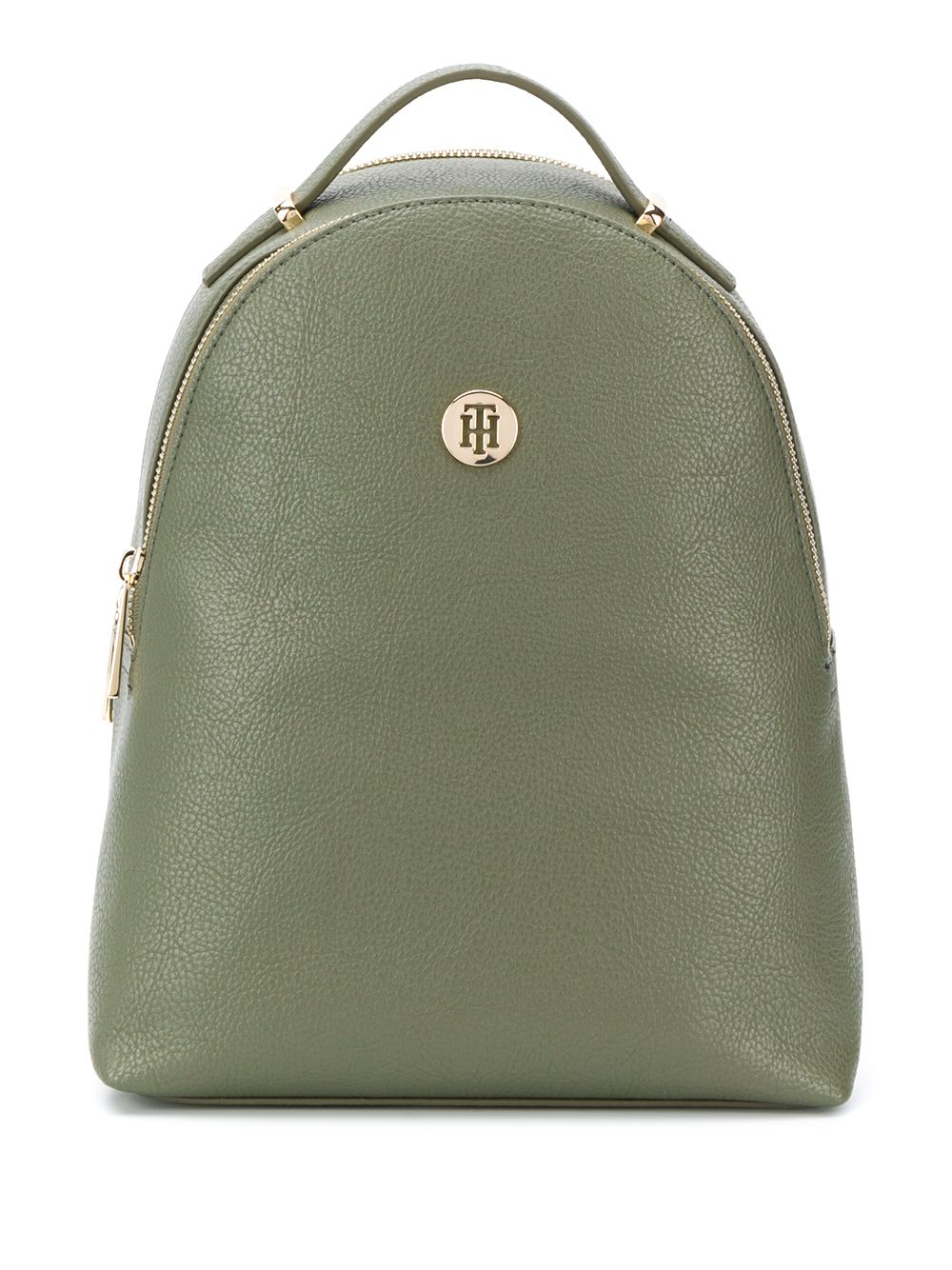 tommy hilfiger olive green backpack