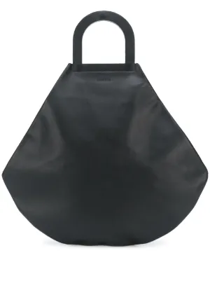 Stencil Leather Tote