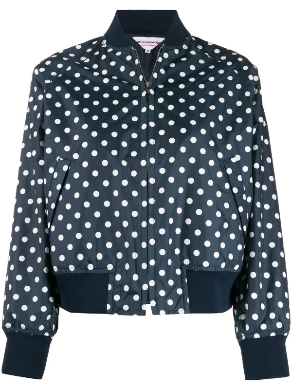 adidas polka dot bomber jacket