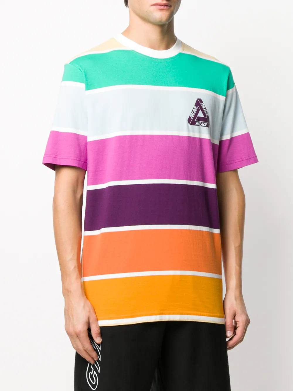 Palace striped outlet t shirt