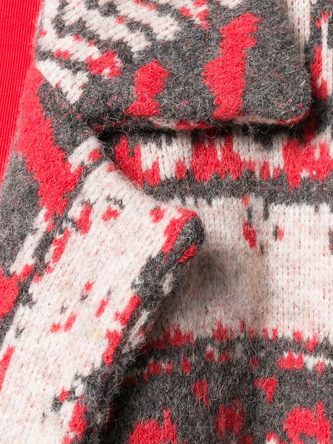 LALA BERLIN JACQUARD PRINT KEENA COAT