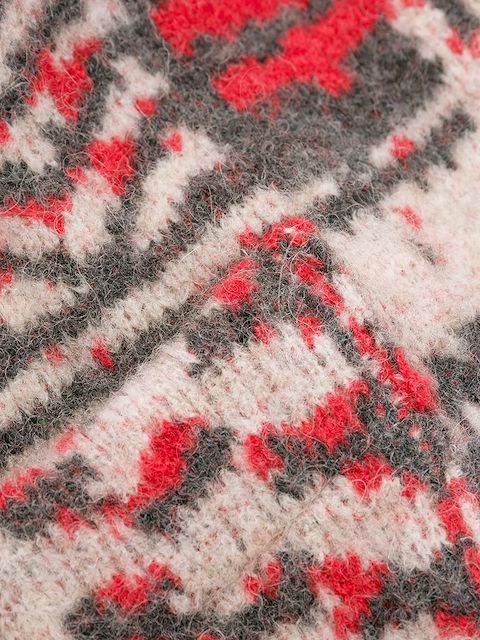 LALA BERLIN JACQUARD PRINT KEENA COAT