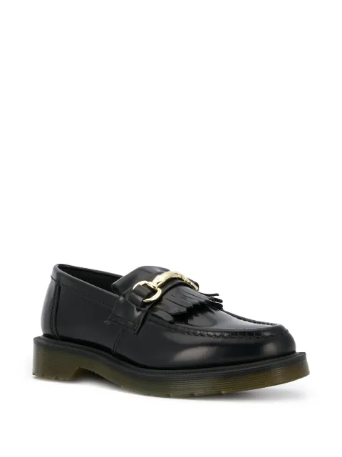 black adrian snaffle loafer