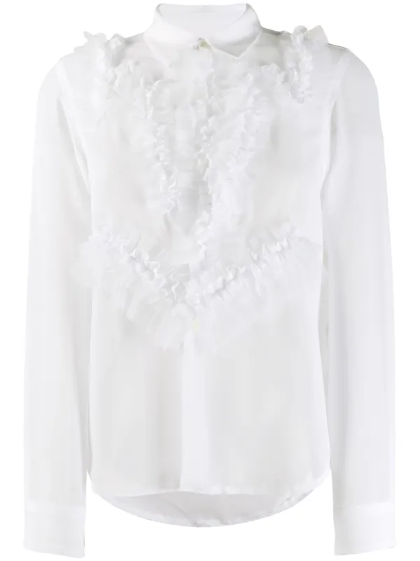 comme des garcons blouse