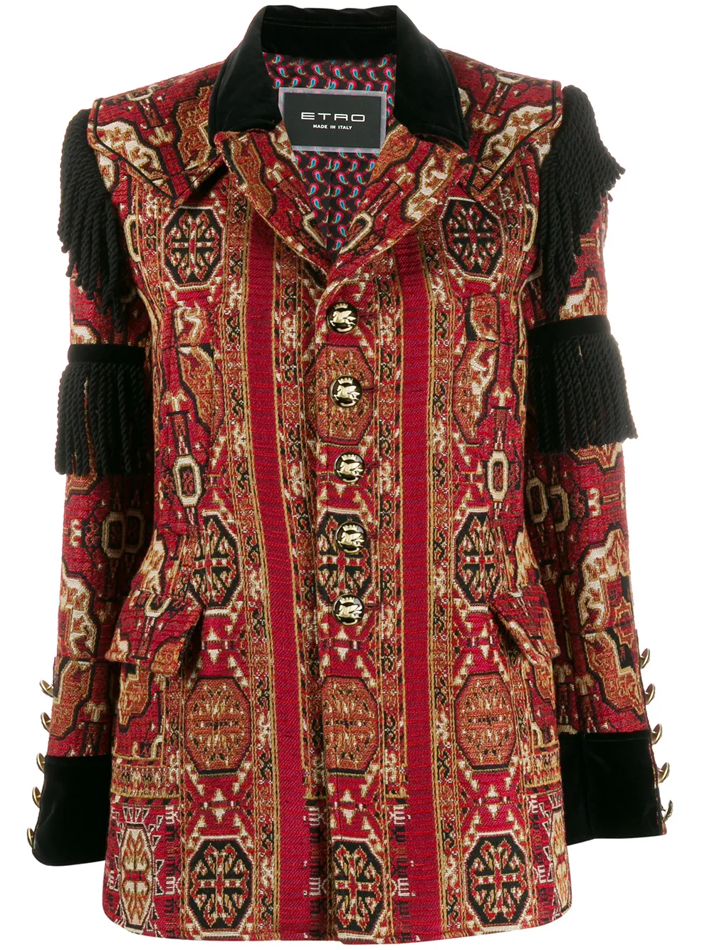ETRO embellished embroidered...