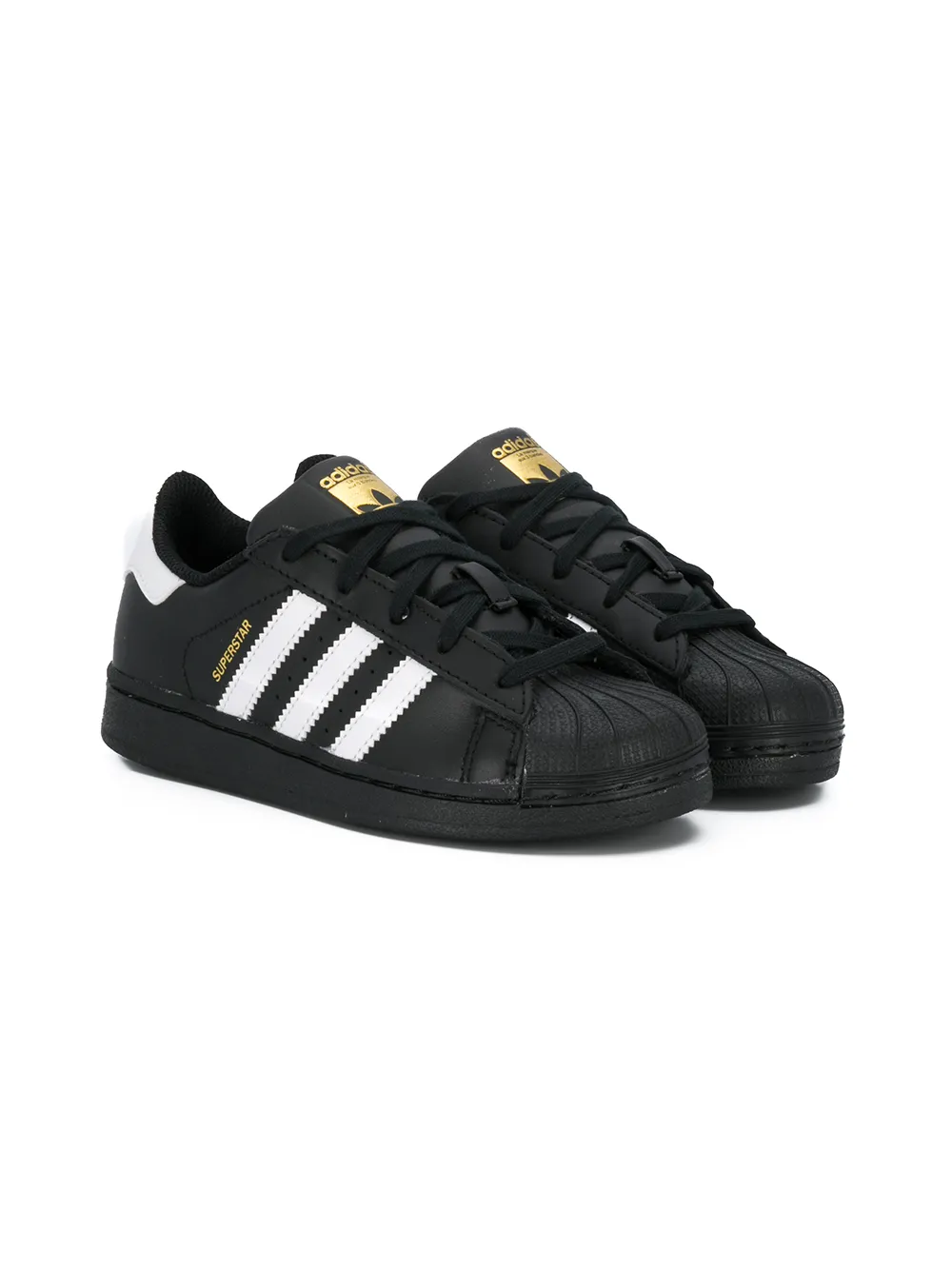 Adidas Kids Superstar sneakers Black