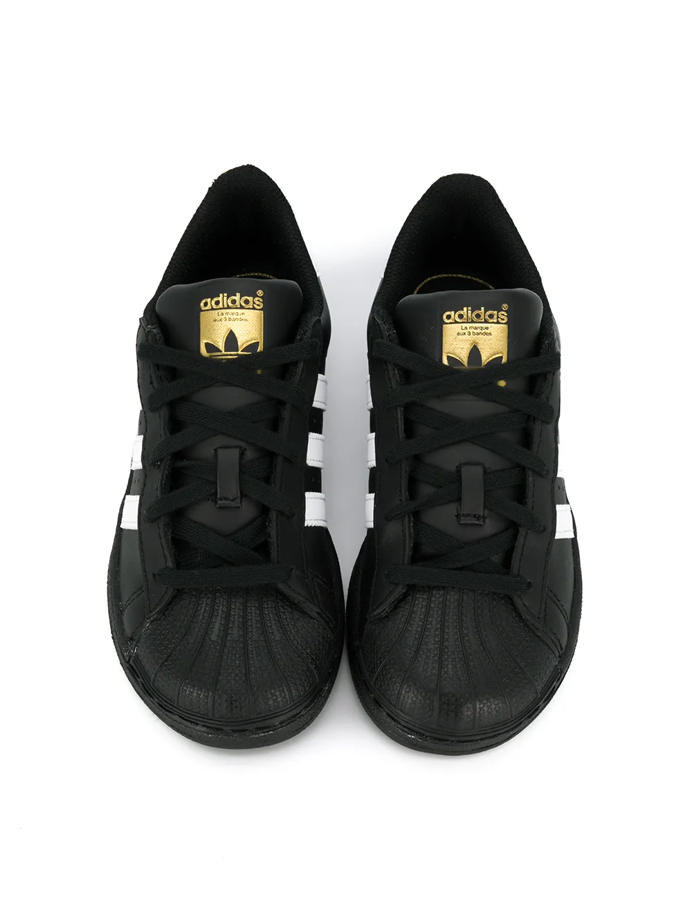 adidas Kids Superstar sneakers Black