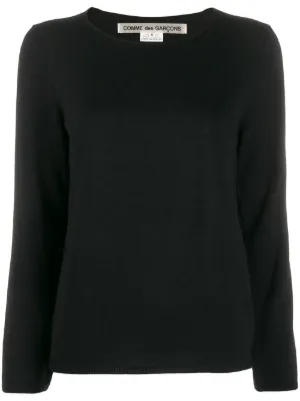 comme des garcons knit sweater