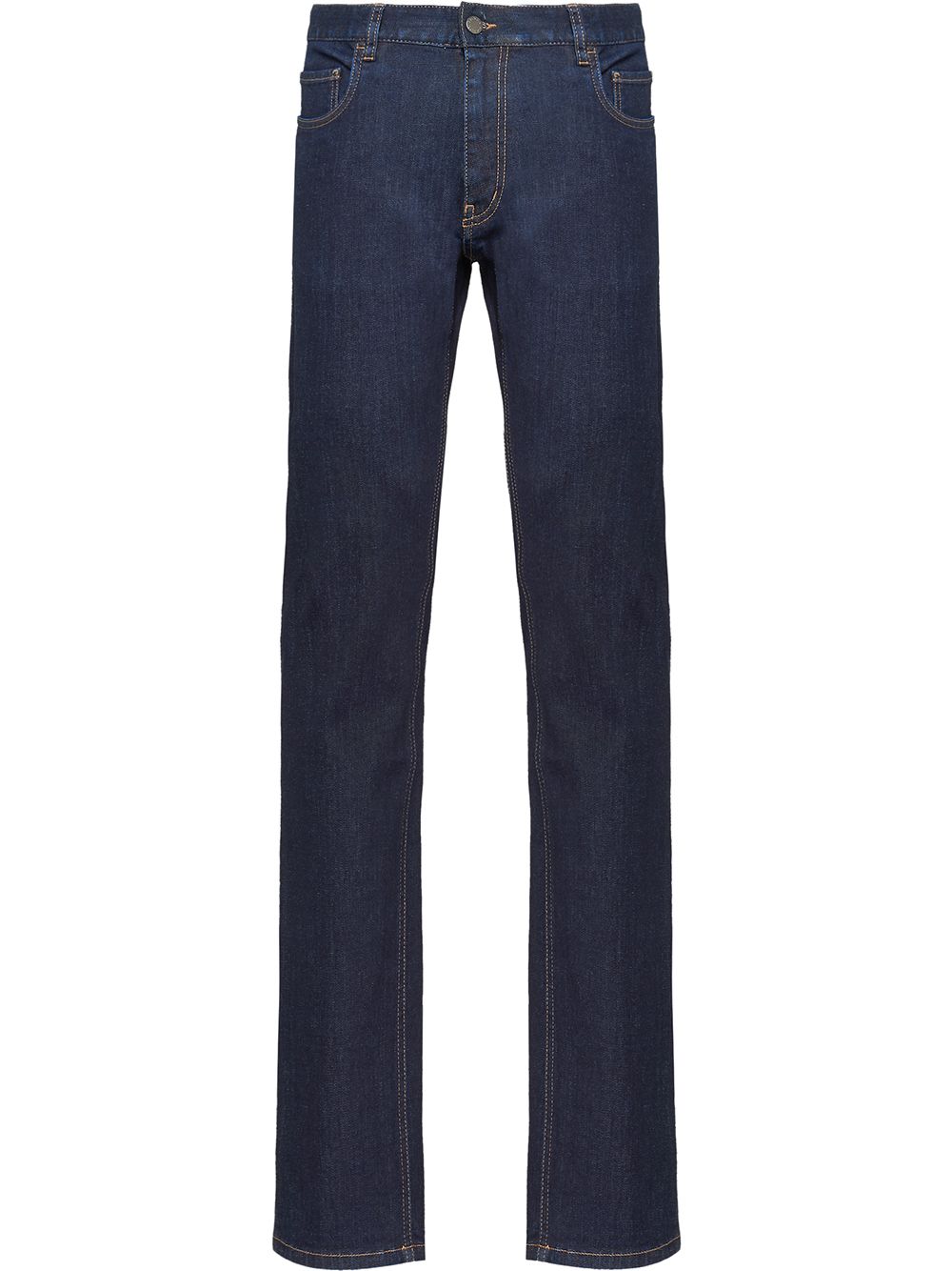 PRADA WASHED EFFECT STRAIGHT JEANS