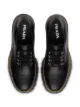 Prada Leather laced derby shoes