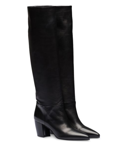 Prada Pull On 70Mm Boots Ss20 | Farfetch.com